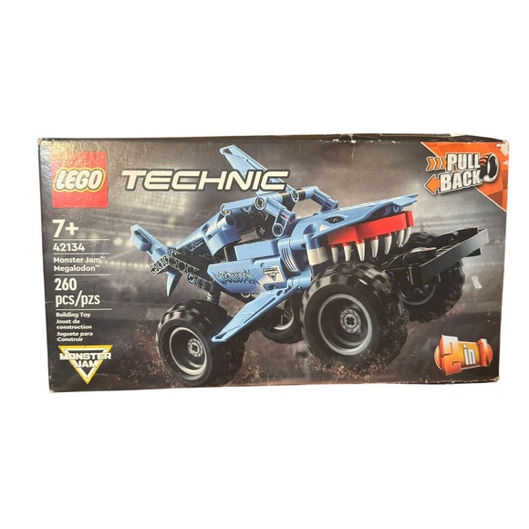 NIB Lego Technic Monster Jam Megalodon truck 42134factory sealed retired set